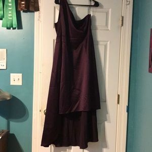 Torrid 1 shoulder high low formal gown